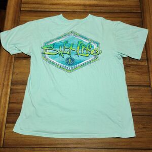 Salt Life SS Teal Unisex Tee - Size Medium